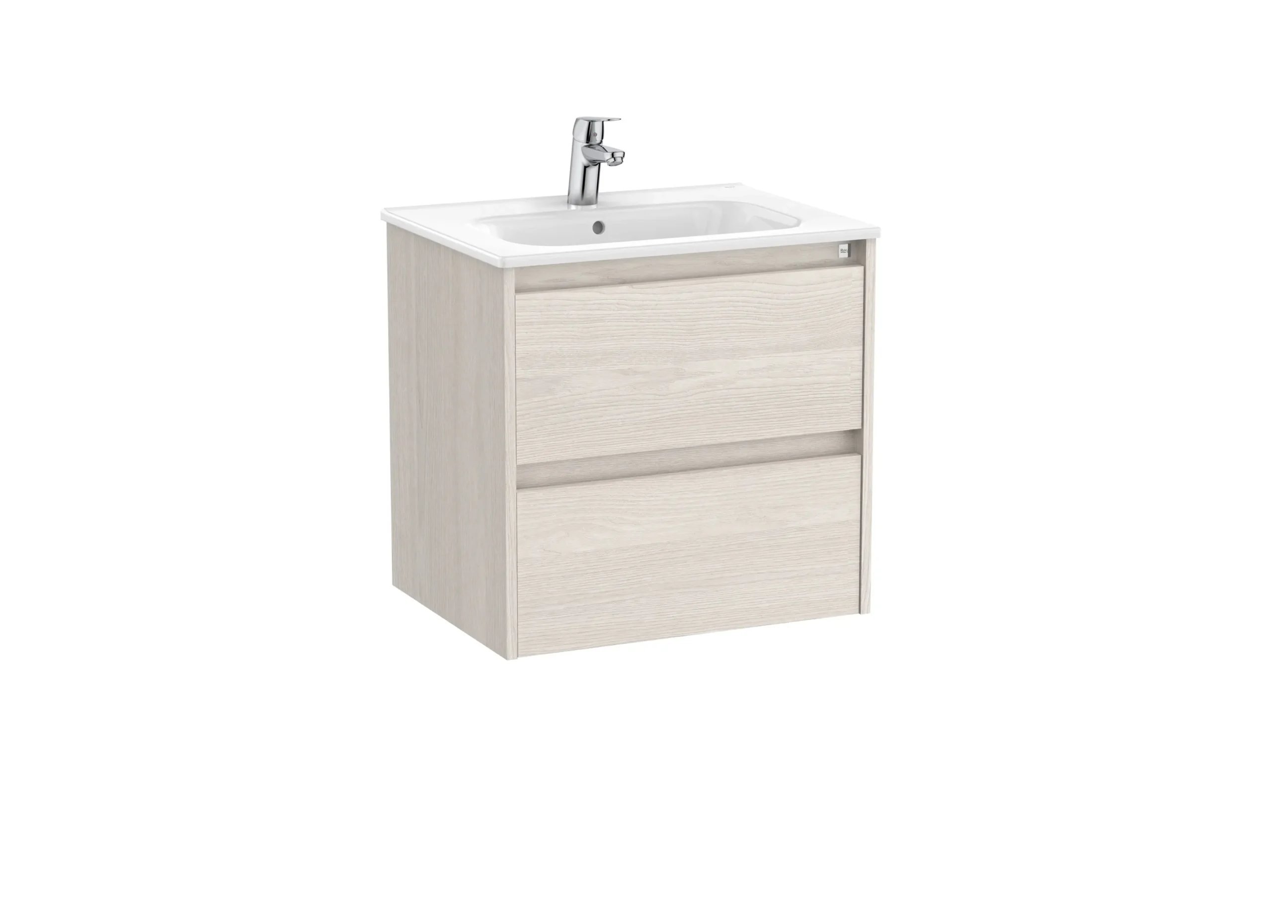 Unik (vanity unit with two drawers and basin) 4 Unik (vanity unit with two drawers and basin) image